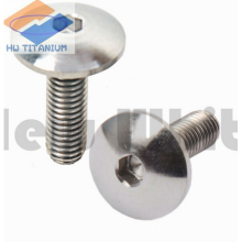 Gr5 titanium British system cup head screw